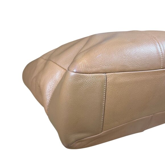 Coach Chelsea East West Jayden Carryall Leather Satchel in Camel - EUC! - Picture 12 of 14